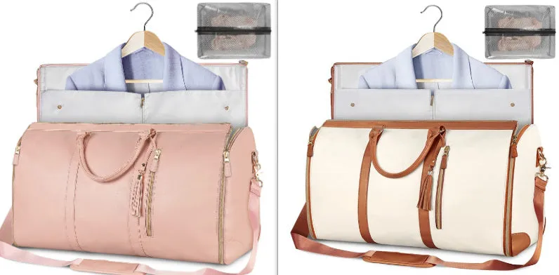 Trebeau Women's Waterproof Maxi Folding Suit Travel Duffle Handbag