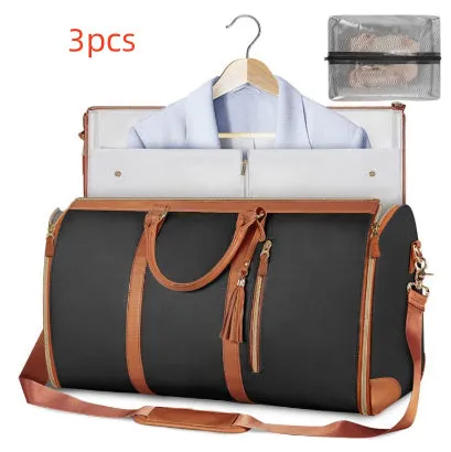 Trebeau Women's Waterproof Maxi Folding Suit Travel Duffle Handbag