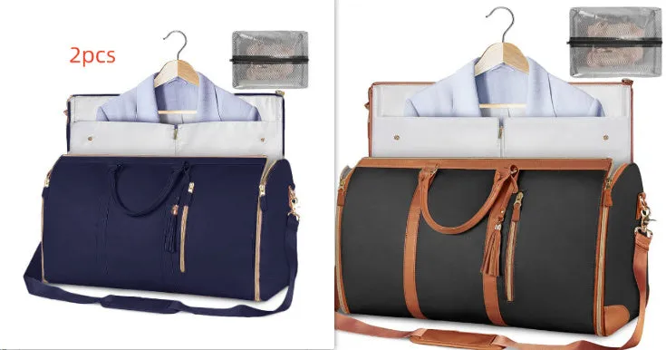 Trebeau Women's Waterproof Maxi Folding Suit Travel Duffle Handbag