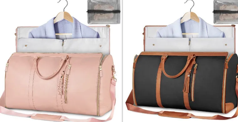 Trebeau Women's Waterproof Maxi Folding Suit Travel Duffle Handbag
