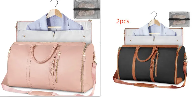 Trebeau Women's Waterproof Maxi Folding Suit Travel Duffle Handbag