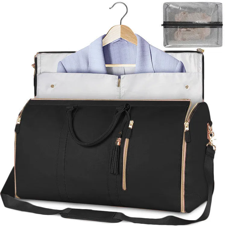 Trebeau Women's Waterproof Maxi Folding Suit Travel Duffle Handbag