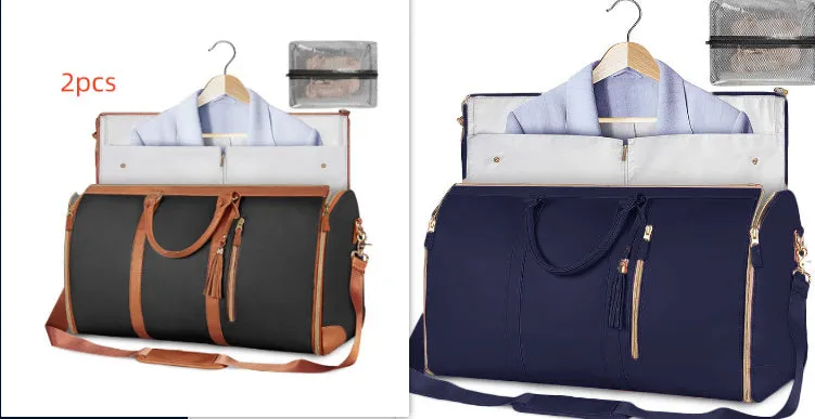 Trebeau Women's Waterproof Maxi Folding Suit Travel Duffle Handbag