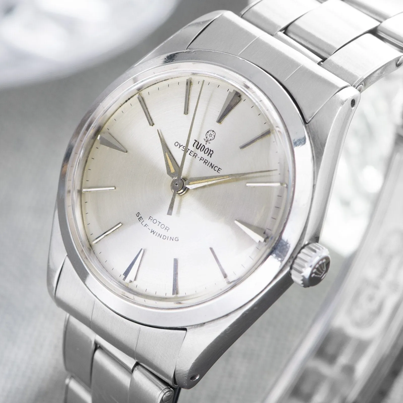 Tudor Oyster Prince 7965 Circular Brushed Dial