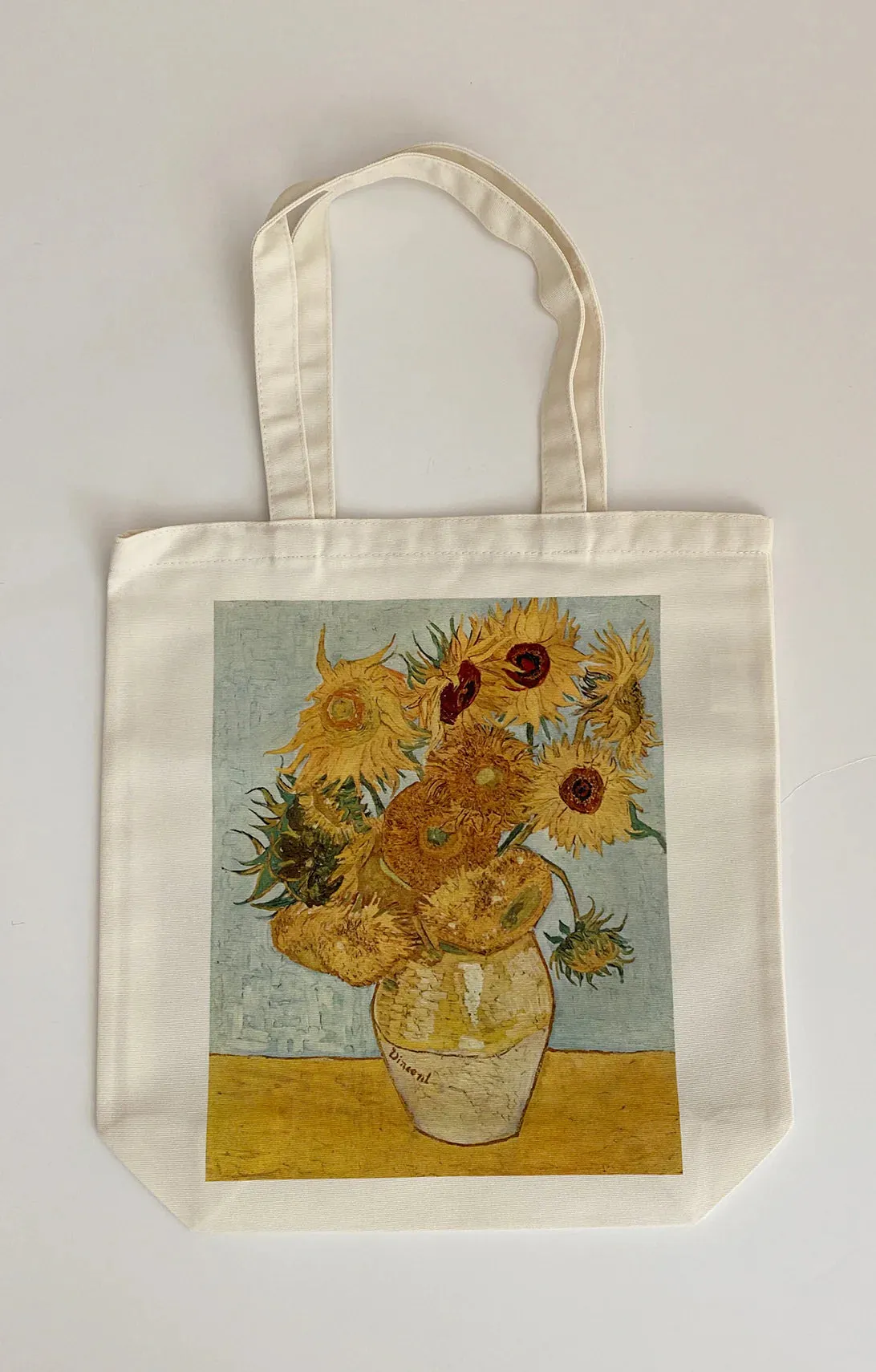 Van Gogh Sunflowers (3Rd München Version) /Starry Night Tote Bag