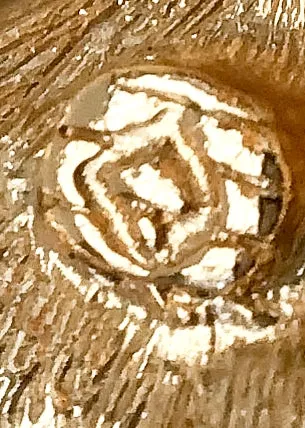 Vintage 80s Huge Statement Textured Goldtone Spiral Clip On Earrings