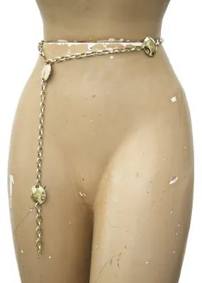 Vintage Lightweight Metal Chain Link Belt