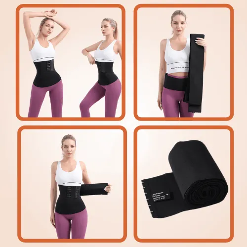 Waist Tummy Snatch Up Bandage Wrap Shapewear Belt Trainer