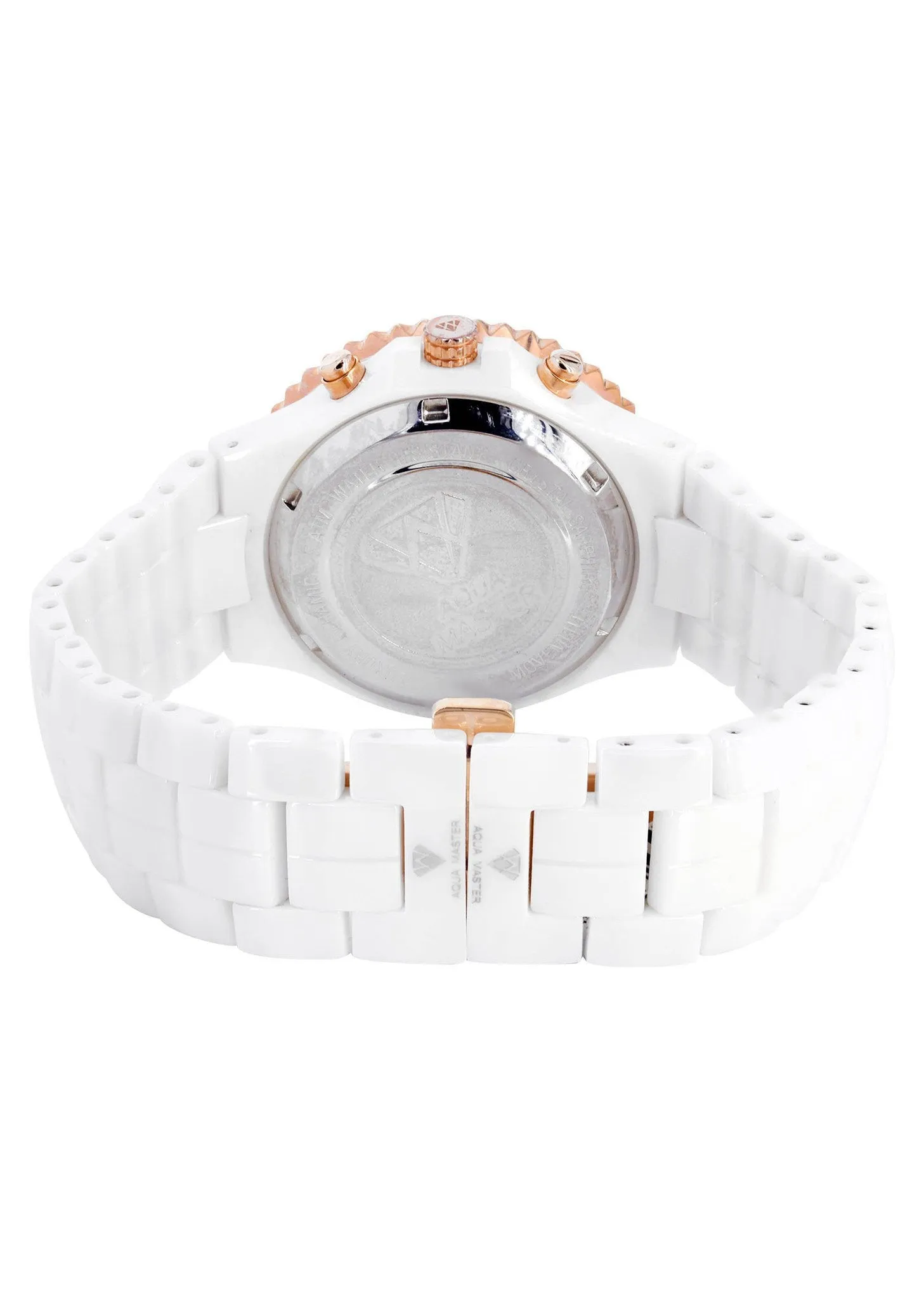 Womens Rose Gold Tone Diamond Watch | Appx 1.1 Carats