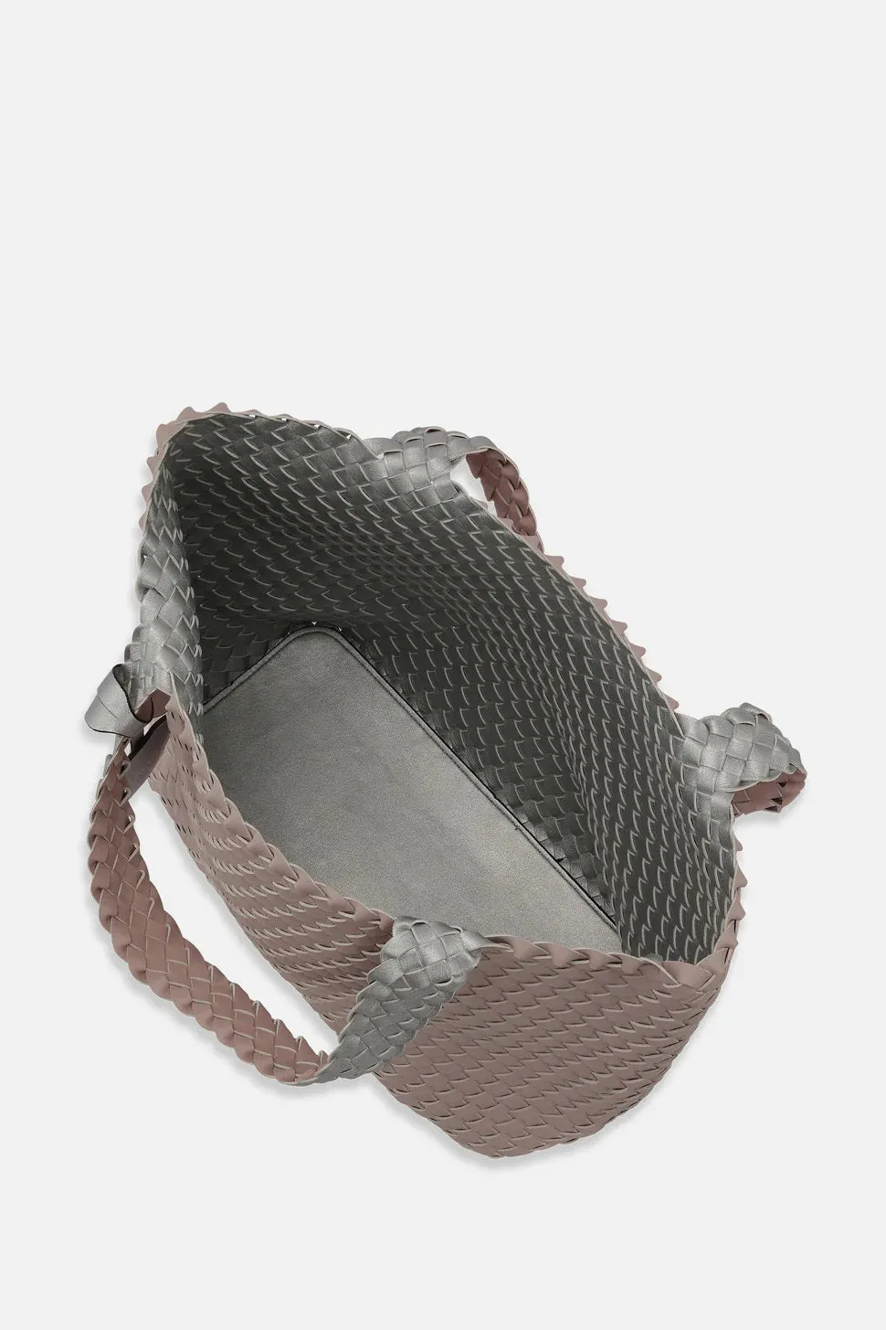 WOVEN REVERSIBLE TOTE BAG