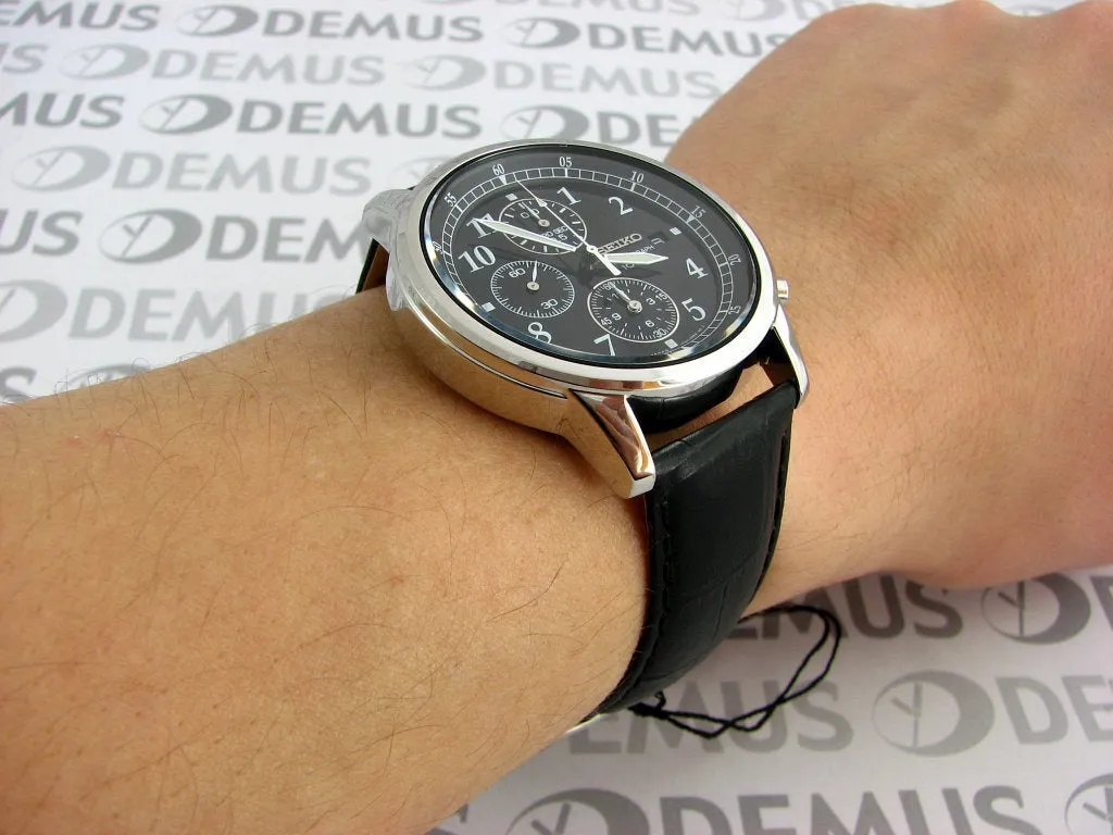 WW0875 Seiko Premier Chronograph Chain Watch SNA587P1